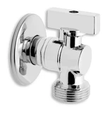 Pračkový rohový ventil se zpětnou klapkou 1/2"x3/4" náhledová fotka produktu