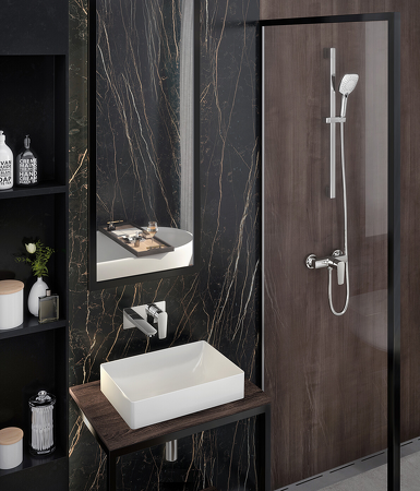 Sprchová baterie bez příslušenství 150 mm METALIA 58, chrom
