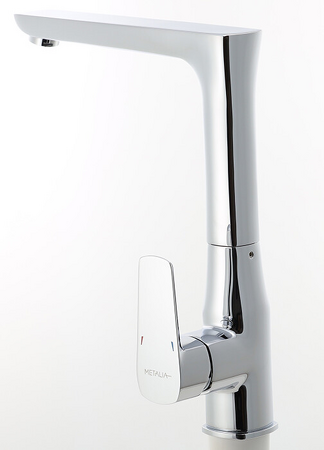 Dřezová baterie METALIA 58, chrom