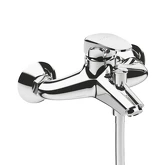 Vanová nástěnná baterie bez sprchového setu, chrom Deep by Jika Chrom H3211U70044001 náhledová fotka produktu