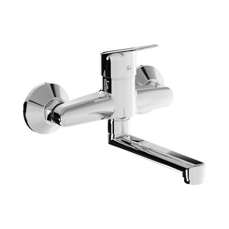 Umyvadlová nástěnná baterie, raménko 150 mm, chrom Talas Trendy Chrom H3112E70042201