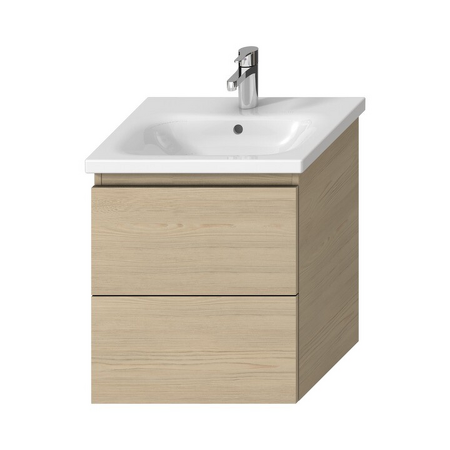 Skříňka pod umyvadlo 550 mm, 2 zásuvky Mio Bílá H40J7134015001