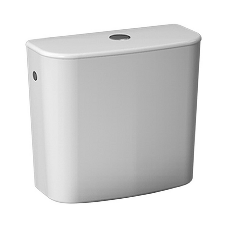WC nádrž, spodní přívod vody Deep by Jika Bílá, dvojité splachování, spodní napouštění vody, plastová nápusť H8286130002811