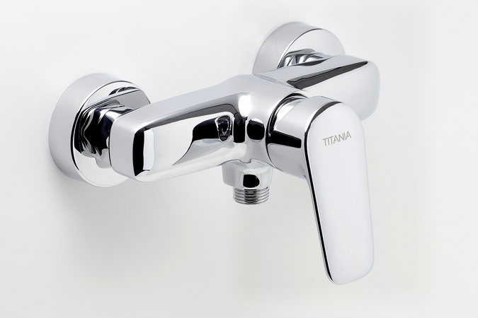 Sprchová baterie bez příslušenství 150mm Titania Pure chrom