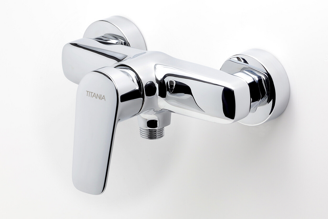 Sprchová baterie bez příslušenství 150mm Titania Pure chrom