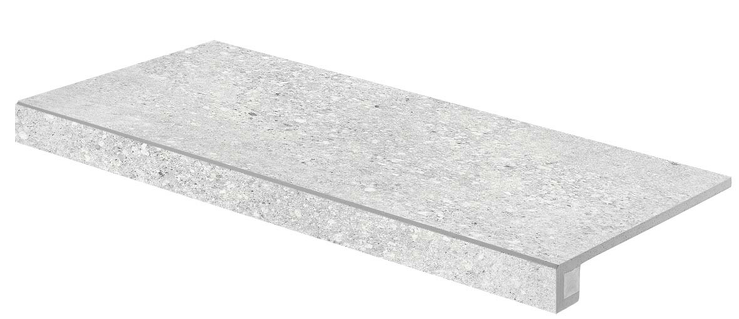 Stones, DCFSE666, schodová tvarovka, 30 x 60 cm, světle šedá