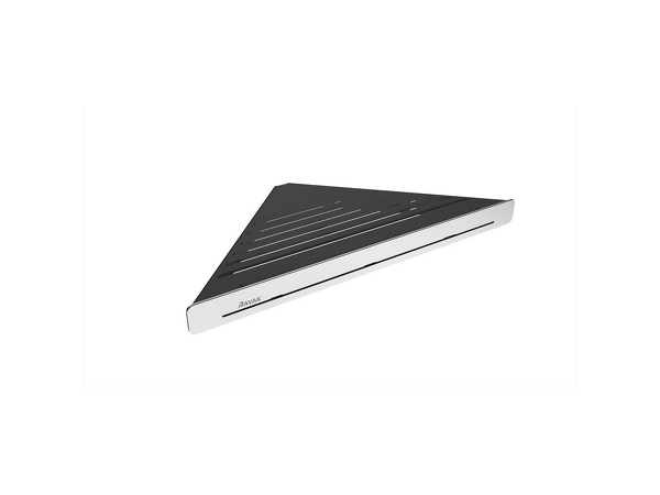 Polička Slim C, satin/chrom