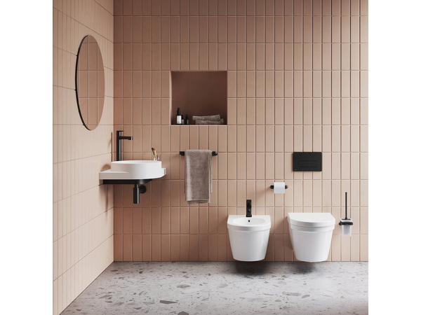 TD 400.20 Držák na WC papír, černý