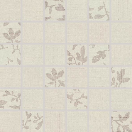 Textile, WDM05101, mozaika, 5 x 5 cm, slonová kost