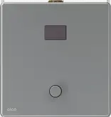 Automatický splachovač pisoáru s manuálním ovládáním, kov, 12 V (napájení ze sítě) náhledová fotka produktu