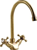 ANTEA stojánková dřezová baterie, výška 275mm, bronz náhledová fotka produktu