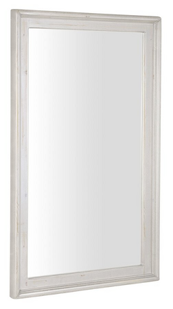 RETRO zrcadlo 70x115cm, starobílá