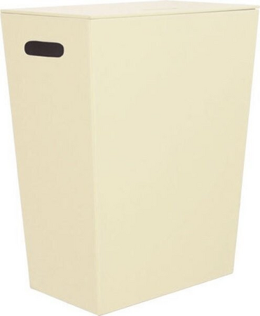 ECO PELLE koš na prádlo 47x60x30cm, krémová