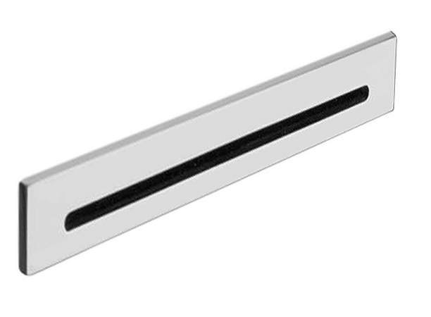 CUT vanová souprava, přepadová štěrbina 170x24mm a click clack zátka, chrom