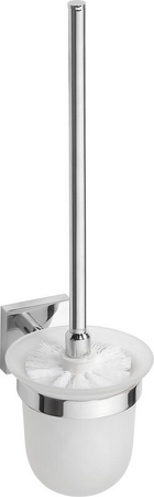 X-SQUARE WC štětka nástěnná, chrom