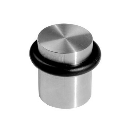 Dveřní doraz na zem 25x30mm, broušený nerez