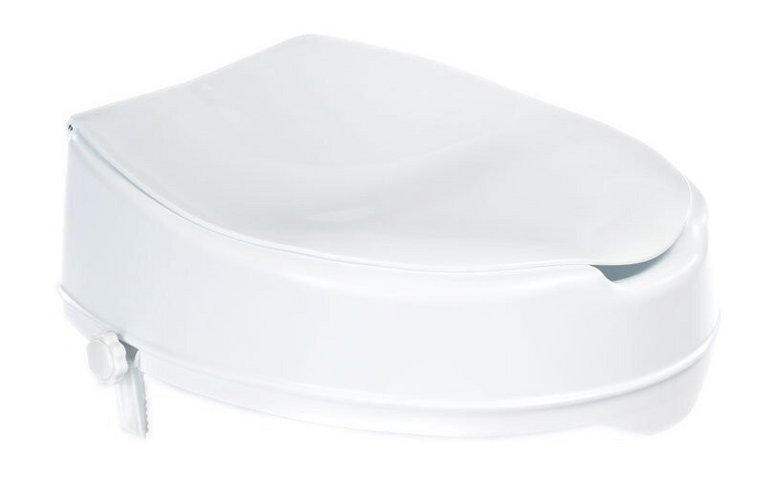 WC sedátko zvýšené 10cm, bez madel, bílá