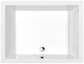 DEEP hluboká sprchová vanička, obdélník 120x90x26cm, bílá náhledová fotka produktu