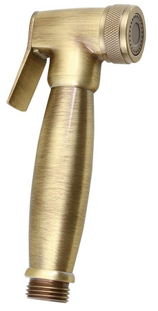 Bidetová sprška retro, bronz