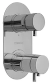 RHAPSODY podomítková sprchová termostatická baterie, 3 výstupy, chrom náhledová fotka produktu
