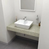 TAILOR rockstone deska 90x50 cm, provedení límce F náhledová fotka produktu