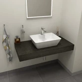 TAILOR rockstone deska 90x50 cm, provedení límce L náhledová fotka produktu