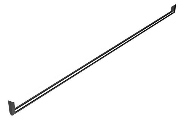 Čelní držák ručníků 120cm, chrom