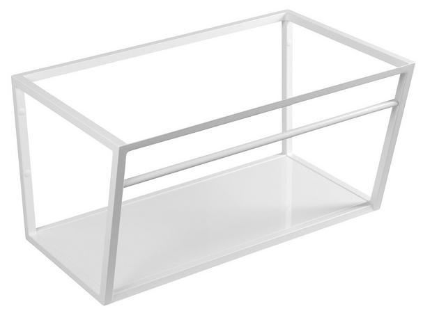 SKA konstrukce s policí 750x400x460mm, bílá mat