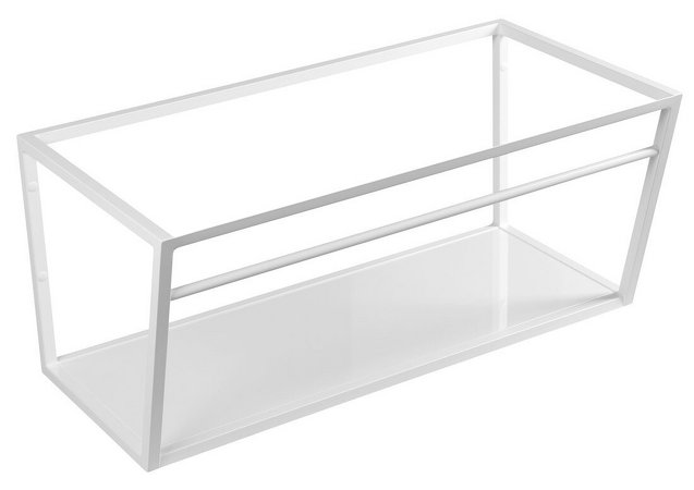 SKA konstrukce s policí 900x400x460mm, bílá mat