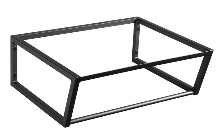 SKA konstrukce pod umyvadlo 600x200x460mm, černá mat