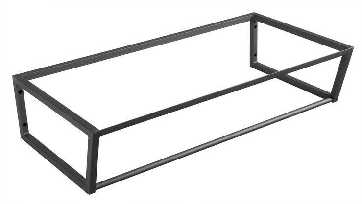 SKA konstrukce pod umyvadlo/desku 900x200x460mm, černá mat