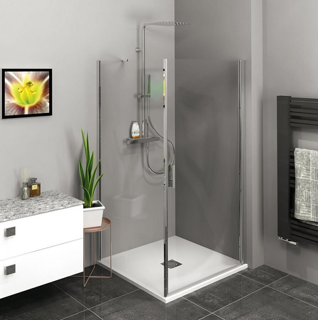 Zoom Line čtvercový sprchový kout 700x700mm L/P varianta