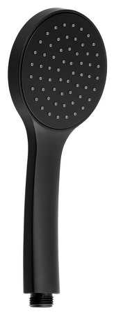 Ruční sprcha, 1 funkce, průměr 102mm, ABS/černá