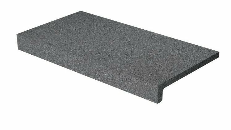 Taurus Granit, TCFJH065, balkónová tvarovka (okapnice), 15 x 30 cm, 65 Antracit