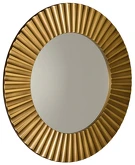 PRIDE kulaté zrcadlo v rámu, pr.90cm, bronz náhledová fotka produktu