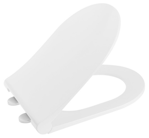 AVVA WC sedátko, SLIM, Soft Close, bílá