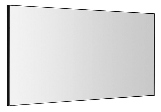 AROWANA zrcadlo v rámu 1200x600mm, černá mat