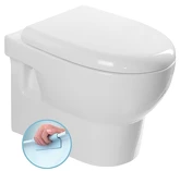ABSOLUTE závěsná WC mísa, Rimless, 35x50 cm, bílá náhledová fotka produktu