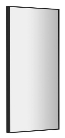 AROWANA zrcadlo v rámu 350x900mm, černá mat