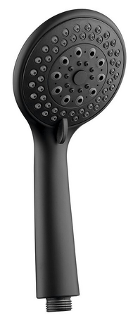 Ruční masážní sprcha, 3 režimy sprchování, průměr 100mm, ABS/černá