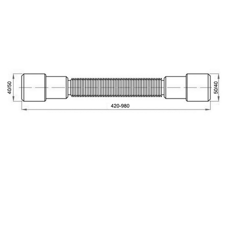 Flexi dopojení 50/40-40/50