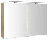 RIWA galerka s LED osvětlením, 101x70x17cm, jilm bardini náhledová fotka produktu