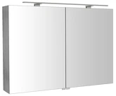 RIWA galerka s LED osvětlením, 101x70x17cm, dub stříbrný náhledová fotka produktu