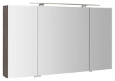 RIWA galerka s LED osvětlením, 3x dvířka, 121x70x17cm, borovice rustik náhledová fotka produktu
