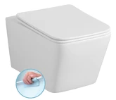 PORTO závěsná WC mísa, Rimless, 36x52 cm, bílá náhledová fotka produktu