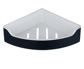 SAMBA rohová police do sprchy, 218x63x218mm, černá náhledová fotka produktu