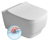 BELLO závěsná WC mísa Rimless, 35,5x53 cm, bílá náhledová fotka produktu