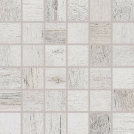Saloon, DDM06745, mozaika, 5 x 5 cm, bílošedá