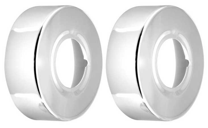 Rozeta G3/4", 60x20 mm, chrom, pár