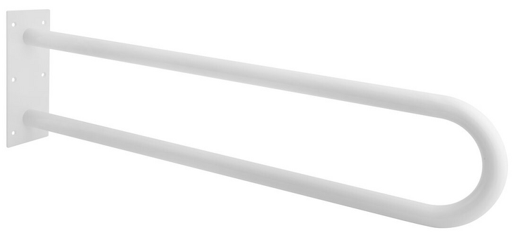 Podpěrné madlo tvar U 813mm, bílá